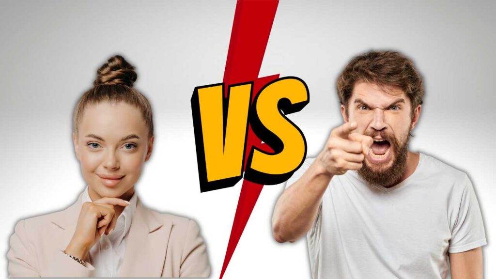 Assertiveness vs aggressiveness- what's the difference