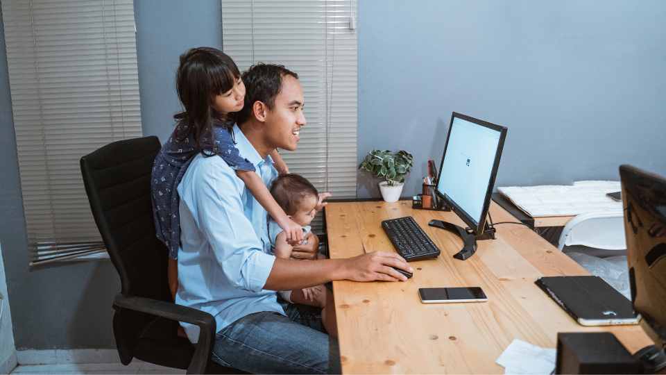 Work from home has its disadvantages too, with it's poor work life balance and greater working hours